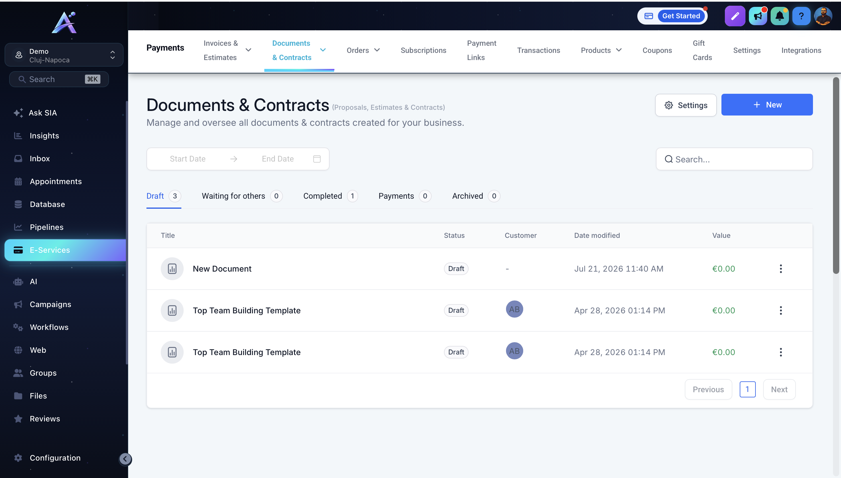 Demo ArgonStack